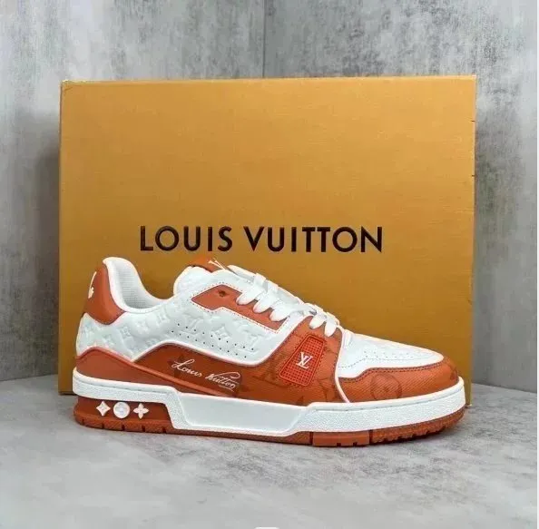Louis Vuitton LV Trainer Monogram Orange