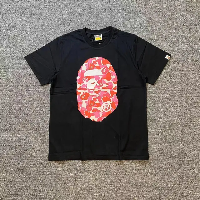 BAPE Ape Head Tee Pink Camo