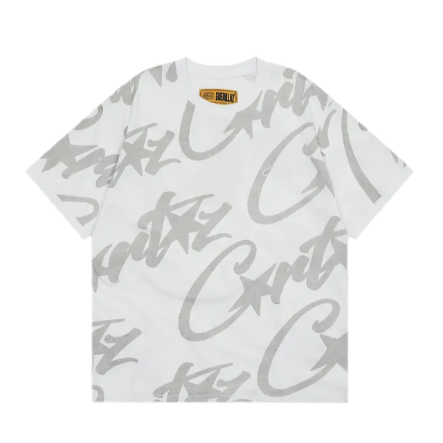 Corteiz Graphic Tee All-Over Script Print