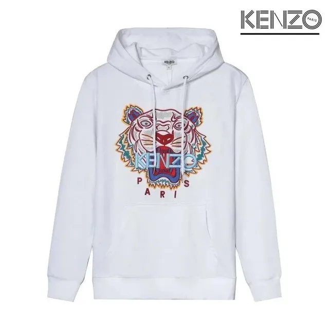 Kenzo Tiger Hoodie Embroidered Tiger