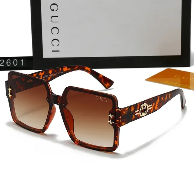 Gucci Square Sunglasses Tortoiseshell
