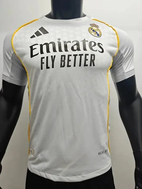 Adidas Real Madrid Home Jersey Emirates Fly Better