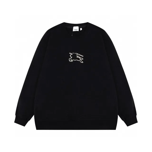 Burberry Knit Sweatshirt Equestrian Knight Logo