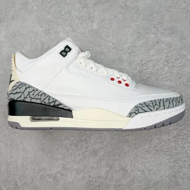 PK AJ3复古白水泥