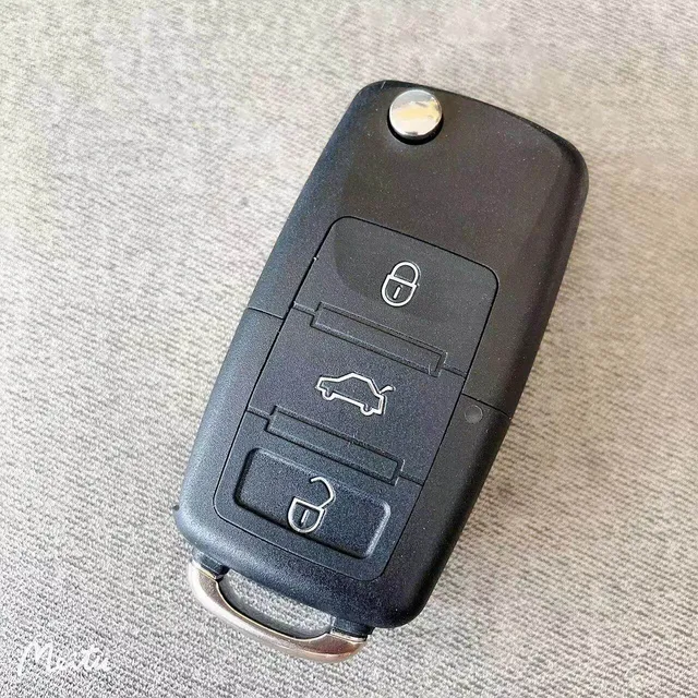 Foss folding key without circuit board