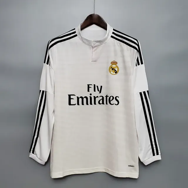 14-15 real madrid home long sleeves