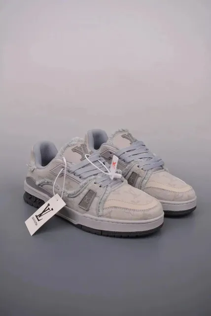 Louis Vuitton LV Trainer Monogram Denim