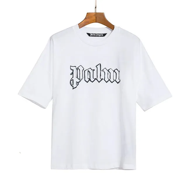 Palm Angels Graphic Tee Gothic Logo