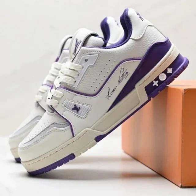 Louis Vuitton LV Trainer Signature Purple