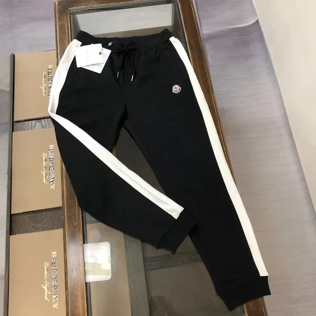 Moncler Track Pants Side Stripe