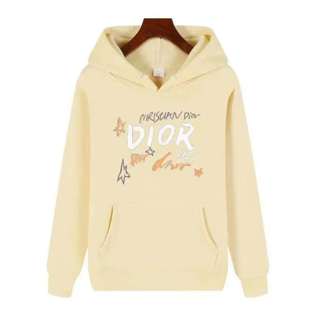 Dior Hooded Sweatshirt Star Print