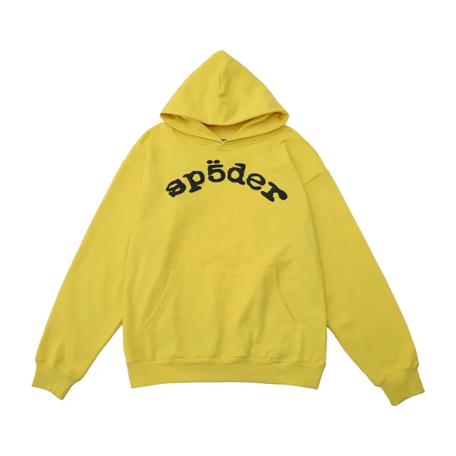 Sp5der Hoodie Spider Web Print