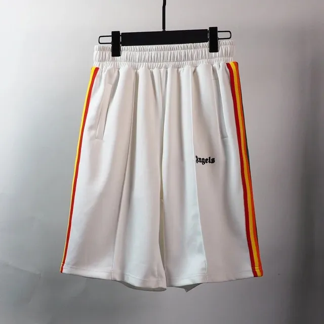 Palm Angels Track Shorts Side Stripe