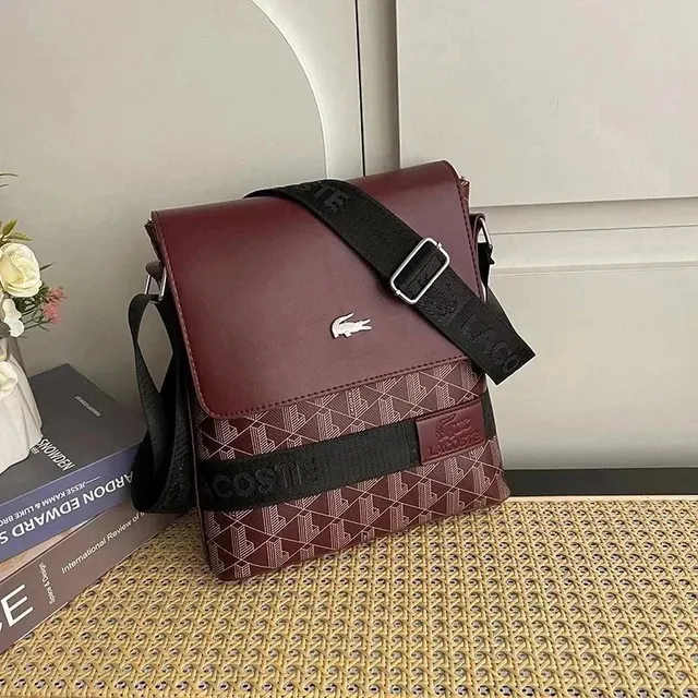 Lacoste Crossbody Bag Monogram Panel