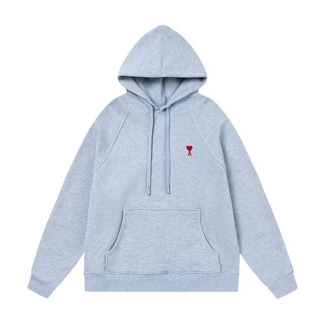 AMI Paris Hoodie Heart Logo