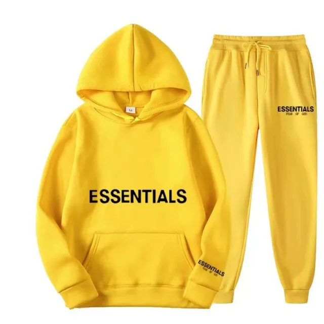 Fear of God Essentials Hoodie and Joggers Set Essentials Logo