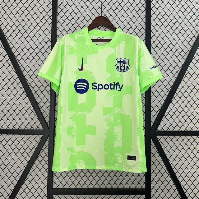 Adidas FC Barcelona Third Jersey Spotify Sponsor
