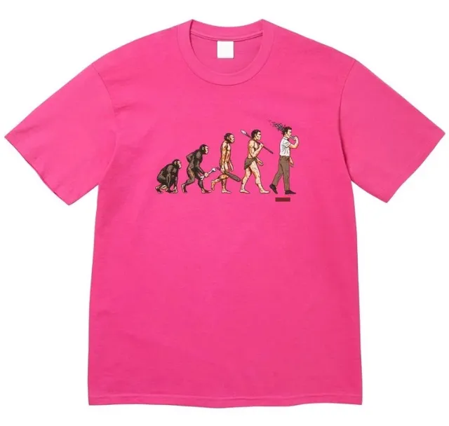 Supreme Evolution Tee Human Evolution Graphic