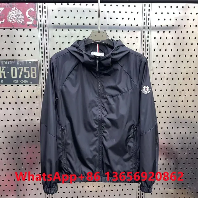 Moncler Hooded Windbreaker Jacket