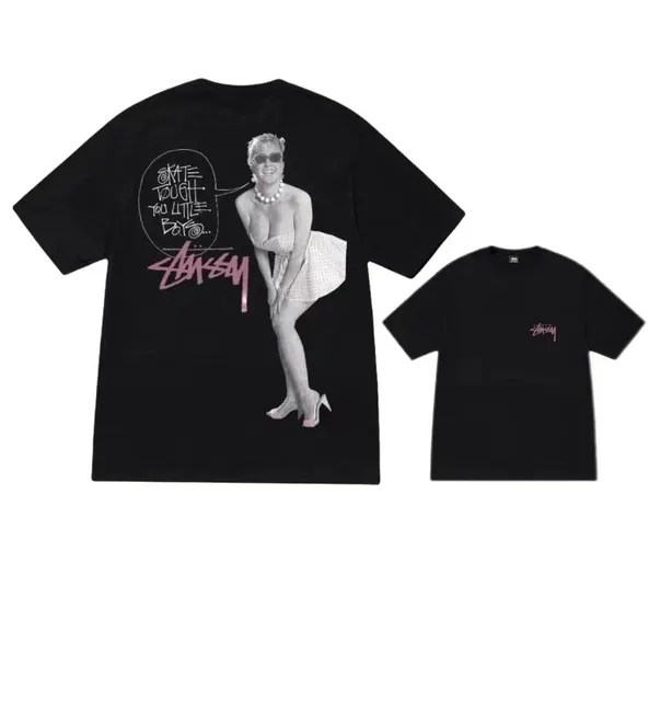 Stüssy Graphic Tee Marilyn Monroe Print