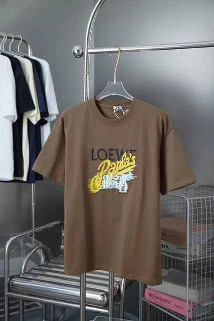 Loewe Embroidered T-Shirt Papal's Pilgrimage
