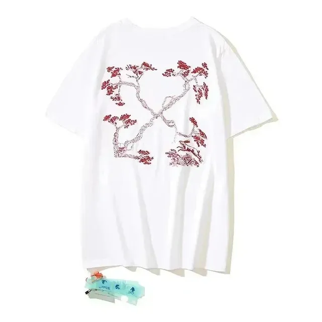 Off-White Graphic Tee Cherry Blossom