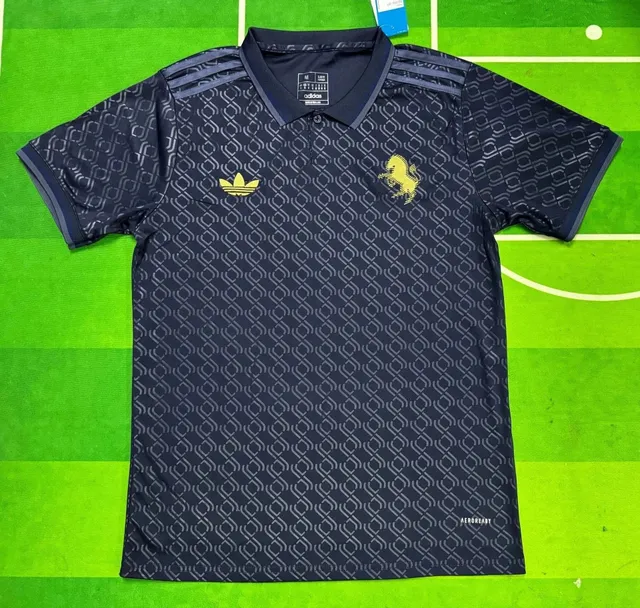 Adidas Polo Shirt AC Milan Patterned