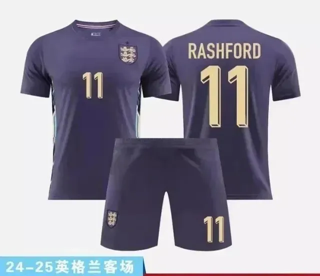 Nike × England National Team England Away Kit 2024-25 Rashford #11