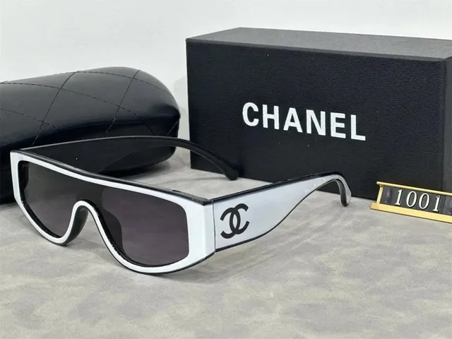 Chanel Sunglasses CC Logo Shield