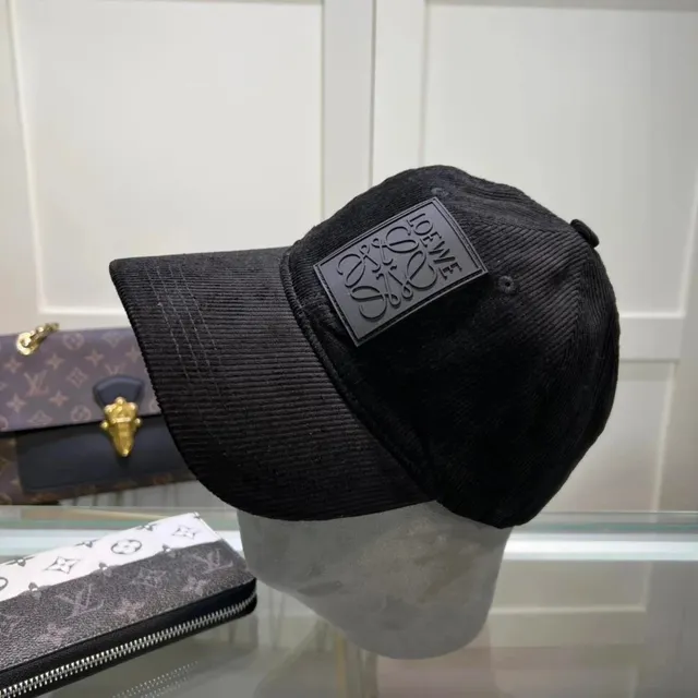 Loewe Corduroy Cap Logo Patch