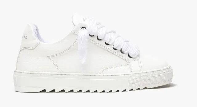 Amiri All White Leather Sneakers