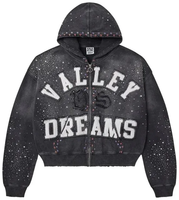 Valentino Valley of Dreams Hooded Jacket Studded Space Print