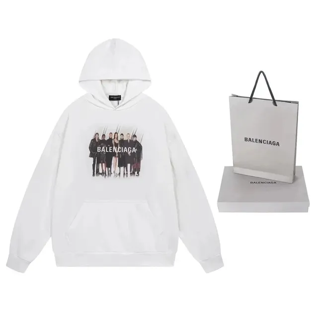 Balenciaga Hoodie Photo Print