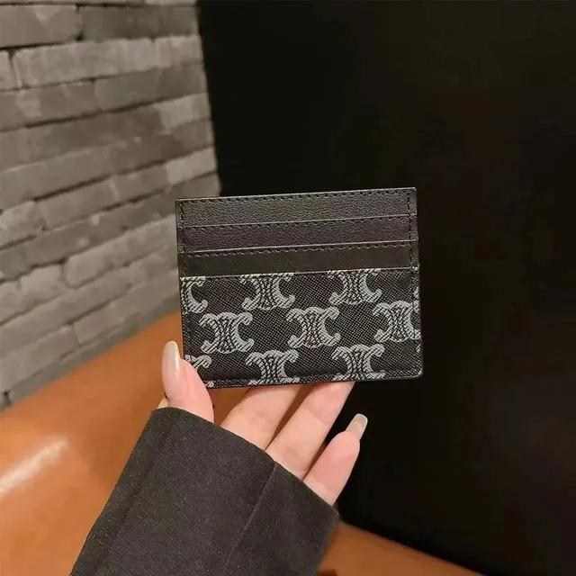 Celine Cardholder Triomphe Print