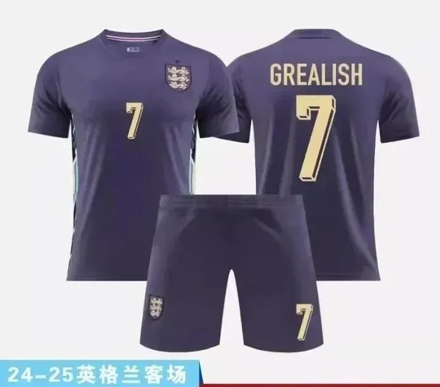 England National Team × Nike 24-25 England Away Kit Grealish #7