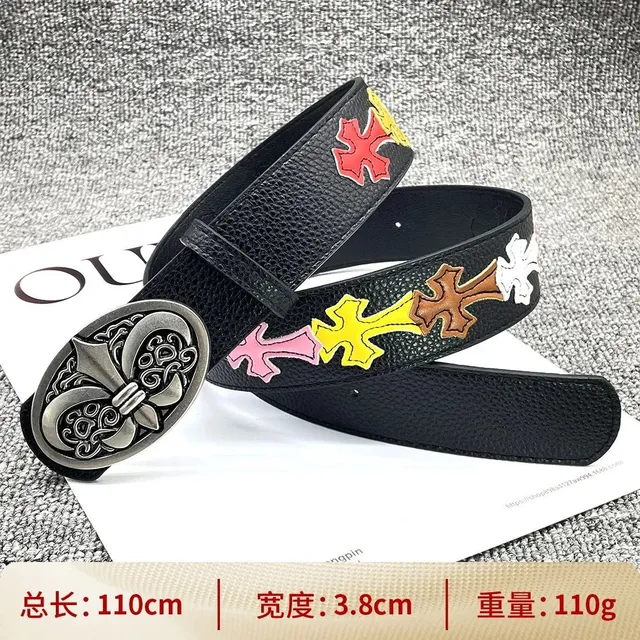 【水纹花十字110cm】彩色十字架腰带