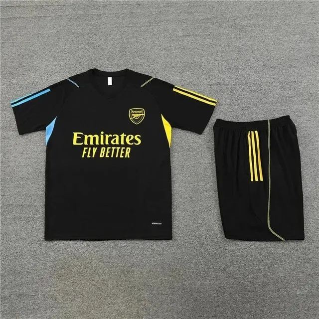 Adidas Arsenal Training Kit Black Yellow Blue