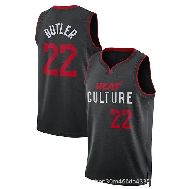 NBA basketball jersey Heat Culture themed with player name and number