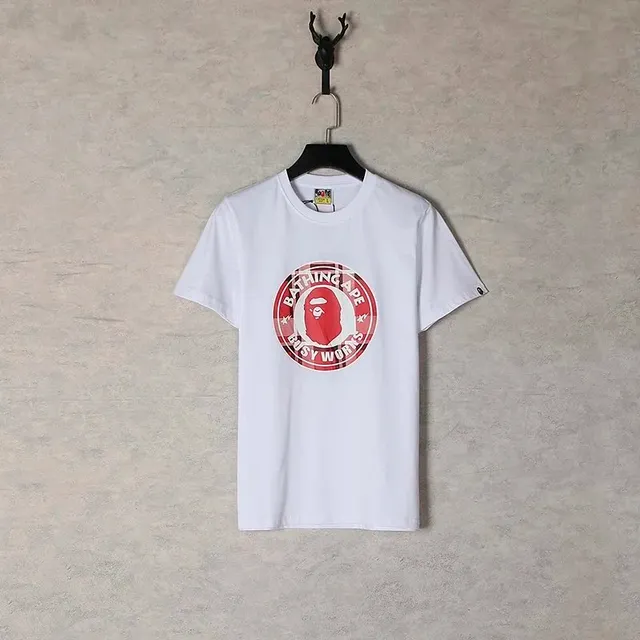 BAPE × Corteiz Graphic Tee Busy Works Logo