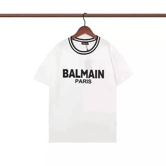 Balmain Logo T-Shirt Bold Print