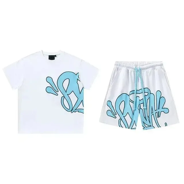 Syna World Logo Print Set Graffiti Blue