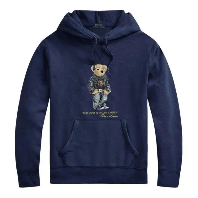 Polo Ralph Lauren Polo Bear Hoodie Embroidered Bear Graphic