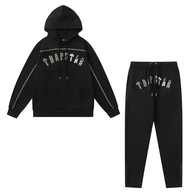 Corteiz Hoodie and Joggers Set Reflective Logo