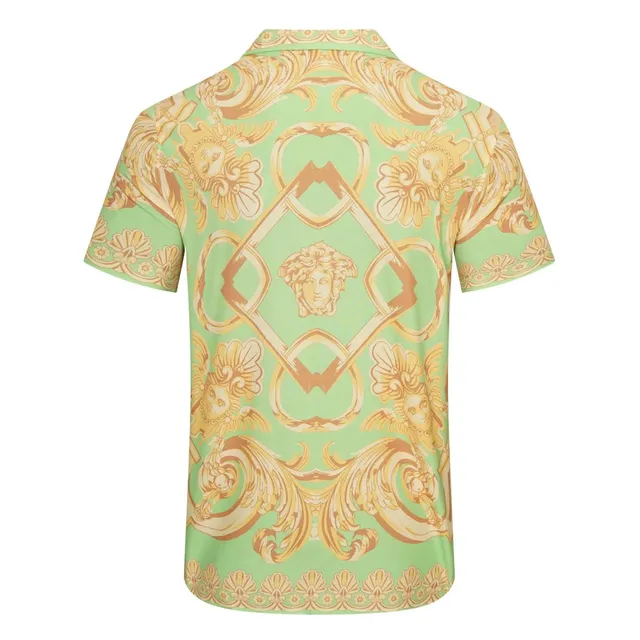 Versace Baroque Print Shirt Medusa Baroque