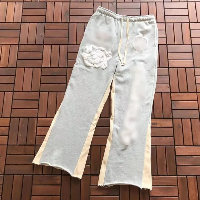 Embroidered Om Symbol Sweatpants