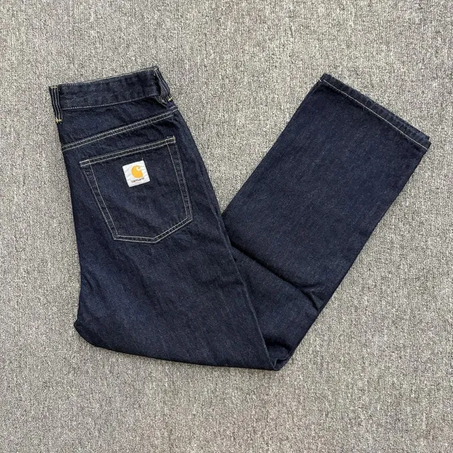Carhartt Double Knee Jeans Raw Indigo