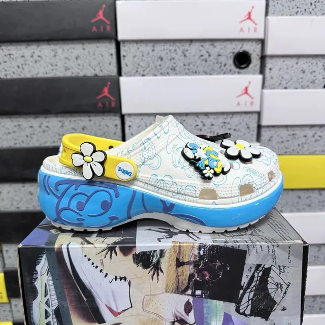 Crocs Classic Clog Smurfs Collaboration