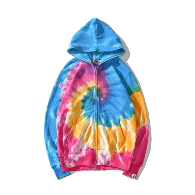 BAPE Shark Hoodie Tie-Dye