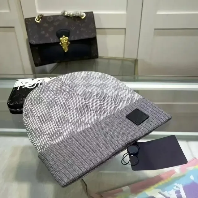 Louis Vuitton Beanie Damier Pattern
