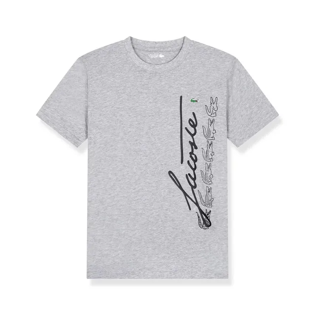Lacoste Graphic T-Shirt Signature Crocodile Print